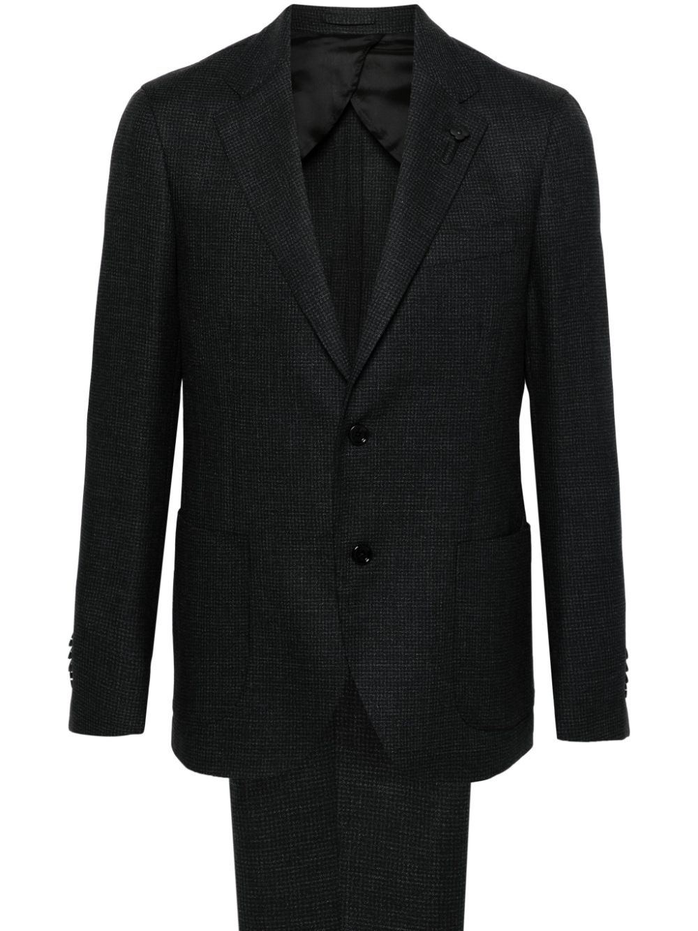 Dogtooth suit - Black