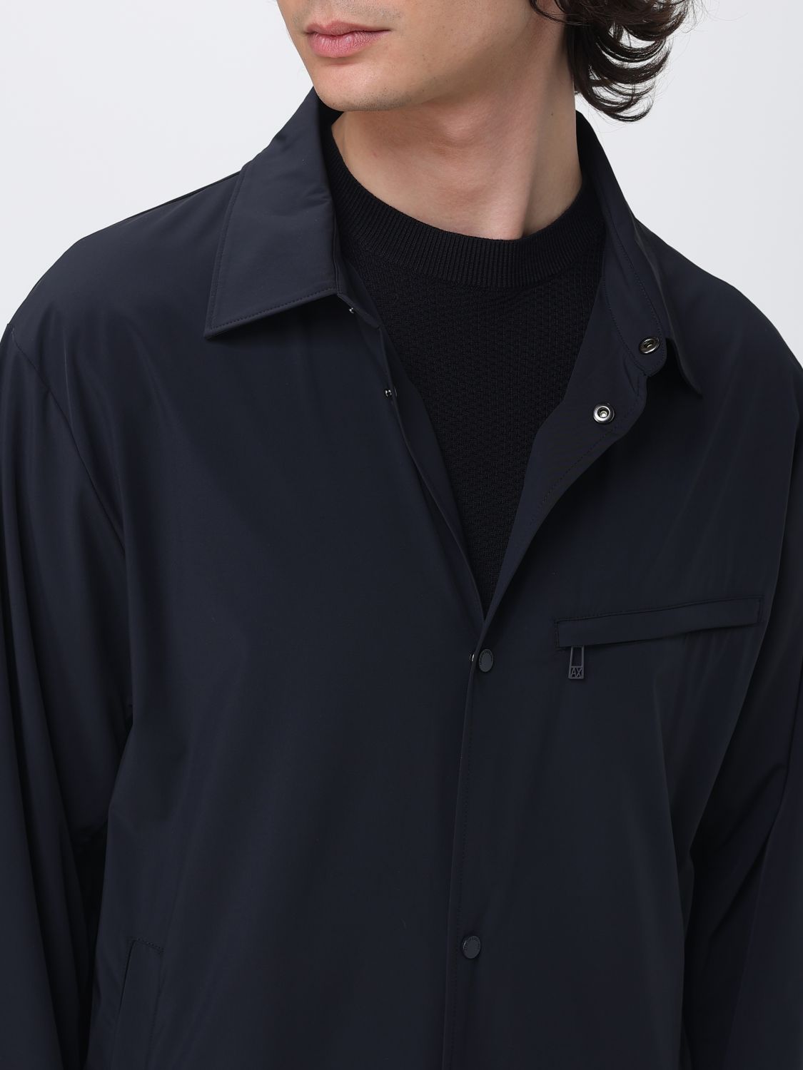 Jacket Men color Navy