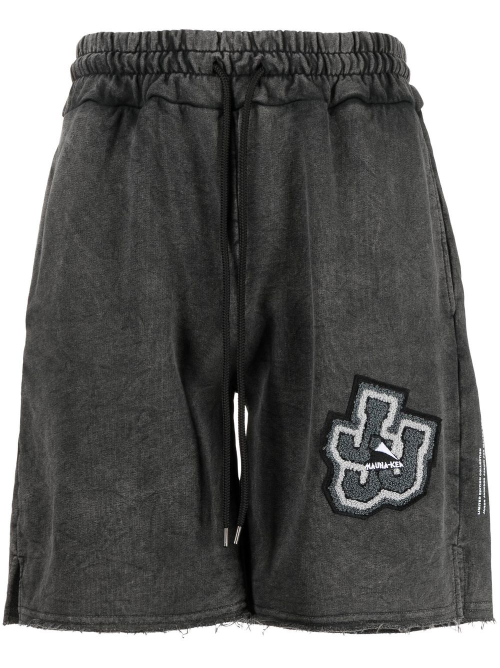 Triple-J drawstring shorts - Black