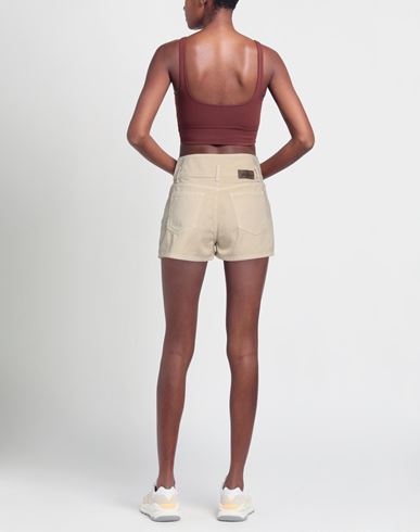 Woman Shorts & Bermuda Shorts Beige Size 27 Cotton