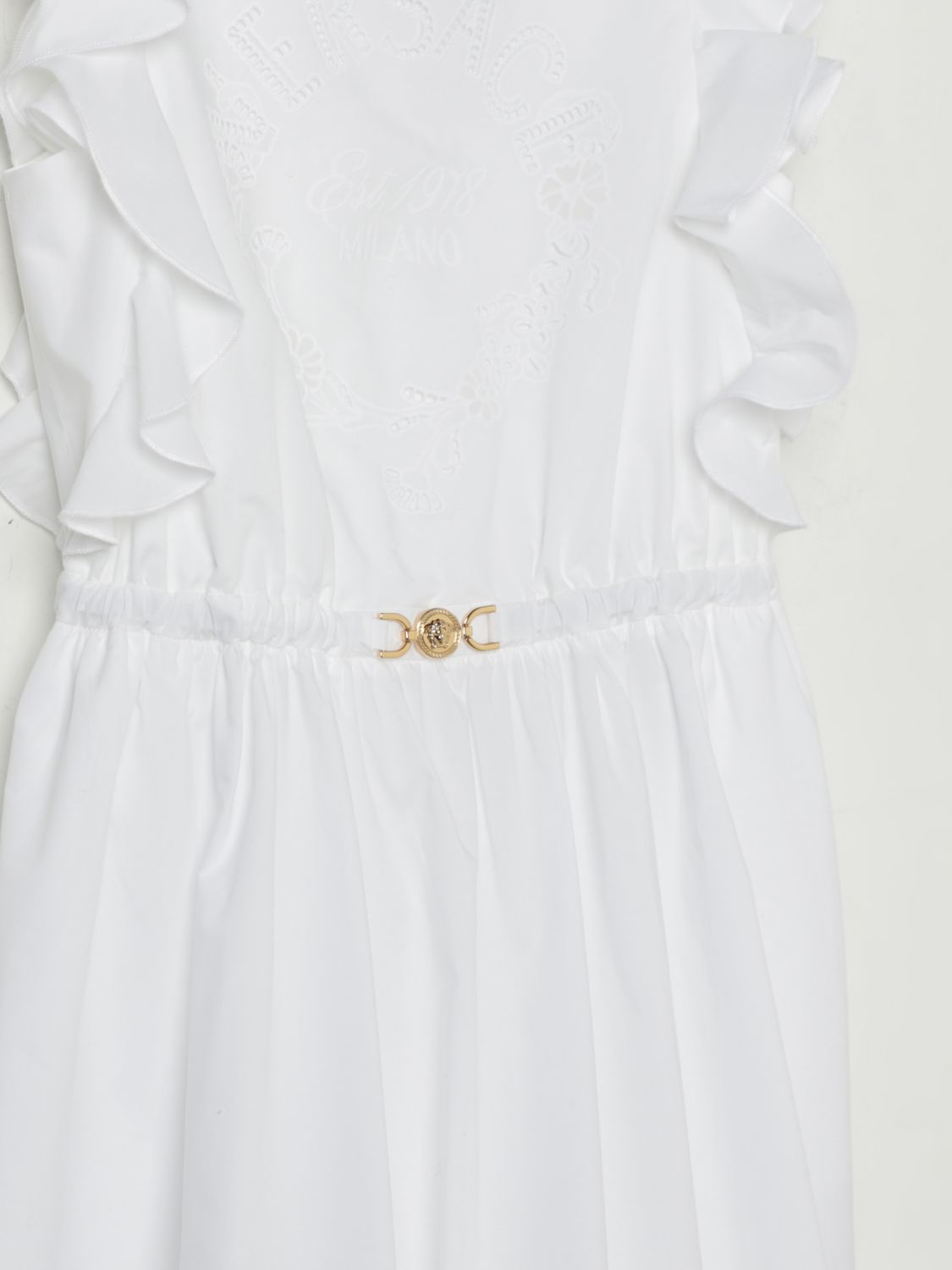Dress VERSACE Kids color White