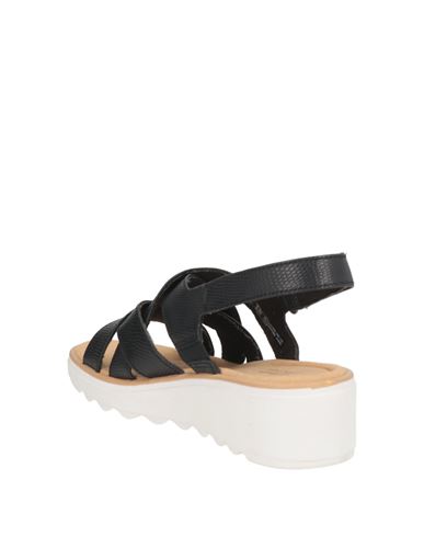 Woman Sandals Black Size 6 Textile fibers