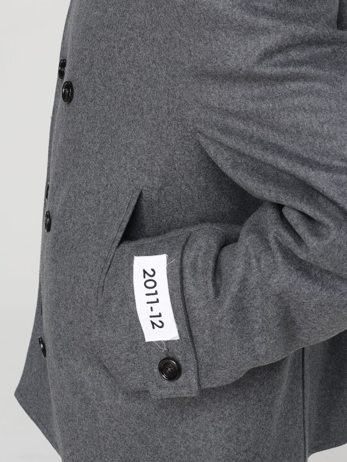 Double-breasted peacoat - Grey