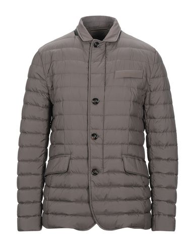 Man Puffer Khaki Size 40 Polyamide, Polyurethane