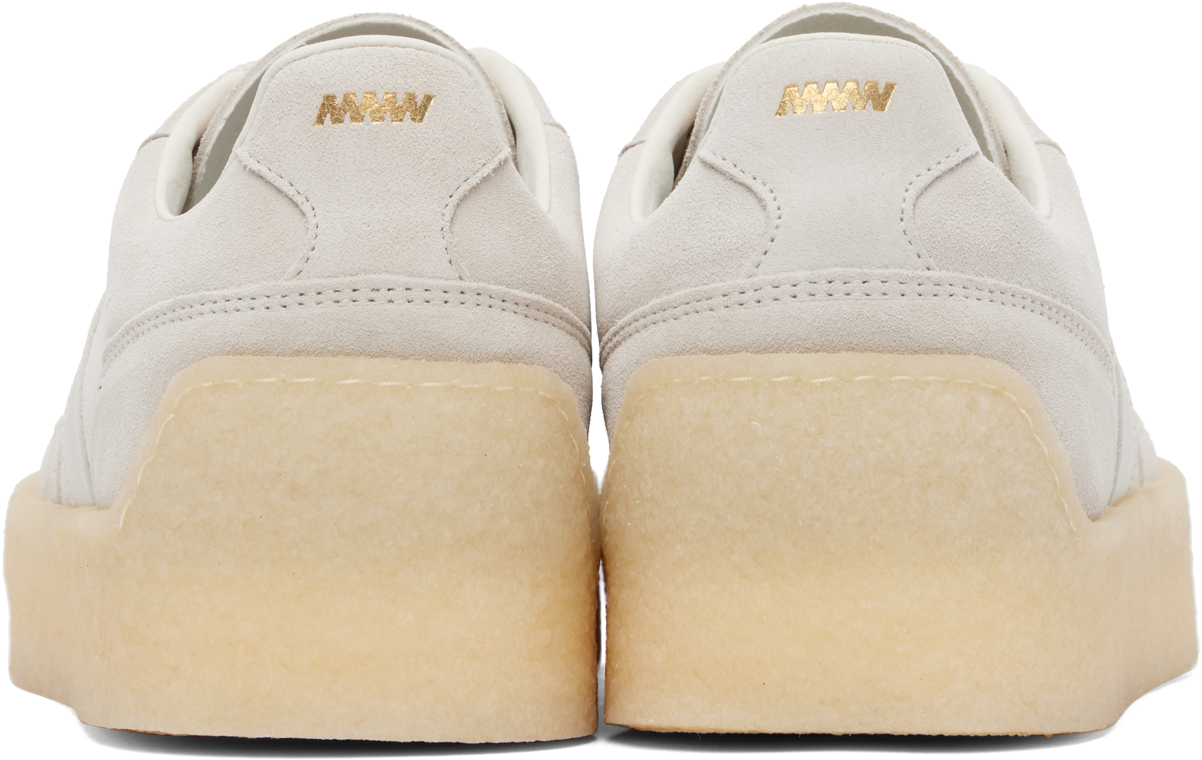 Off-White Suede Side Stripe Sneakers