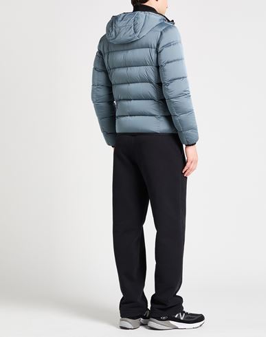 Man Puffer Slate blue Size 34 Polyamide, Polyurethane