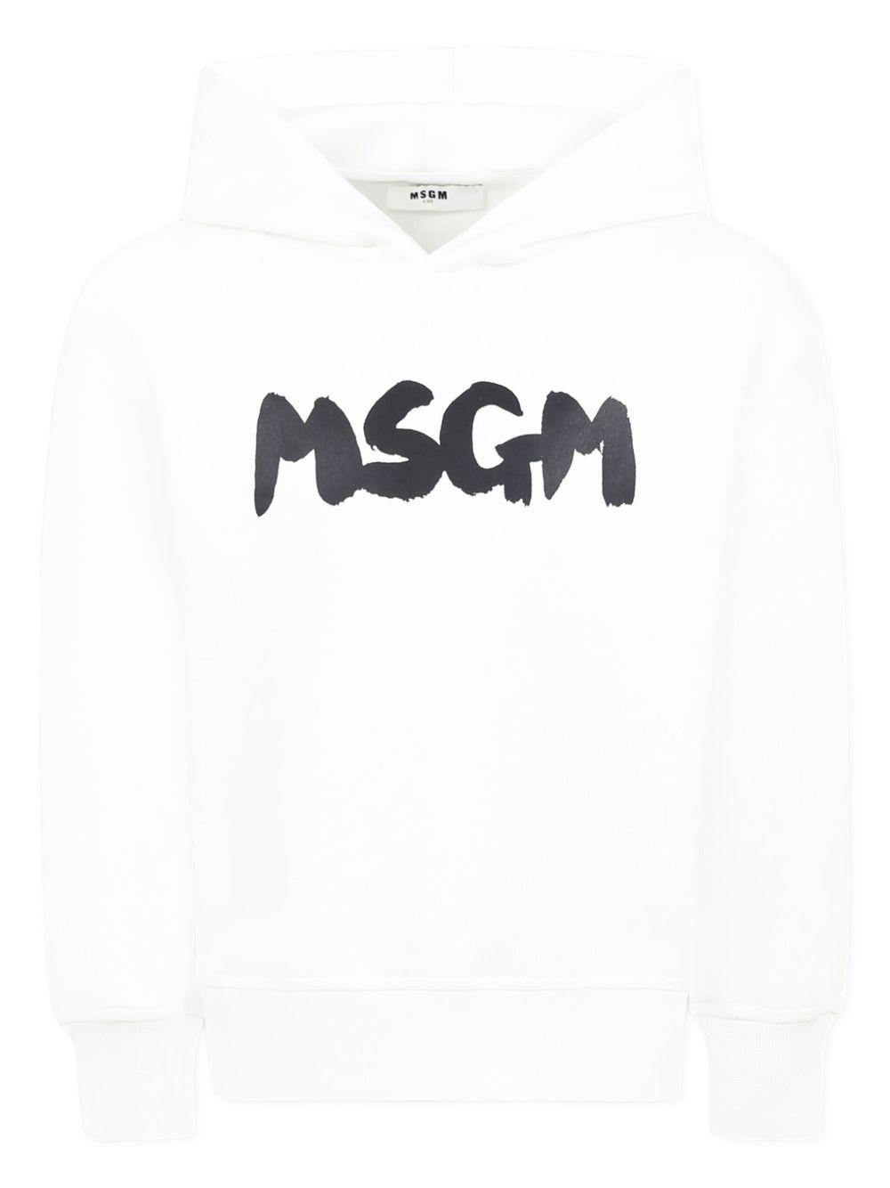 Logo-print hoodie - White