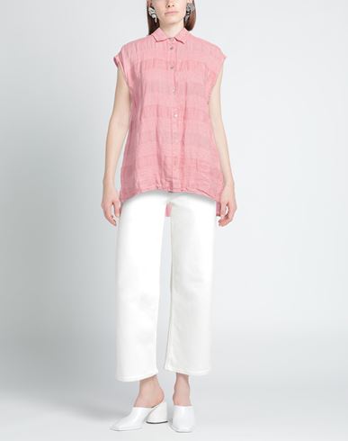 Woman Shirt Antique rose Size S Linen