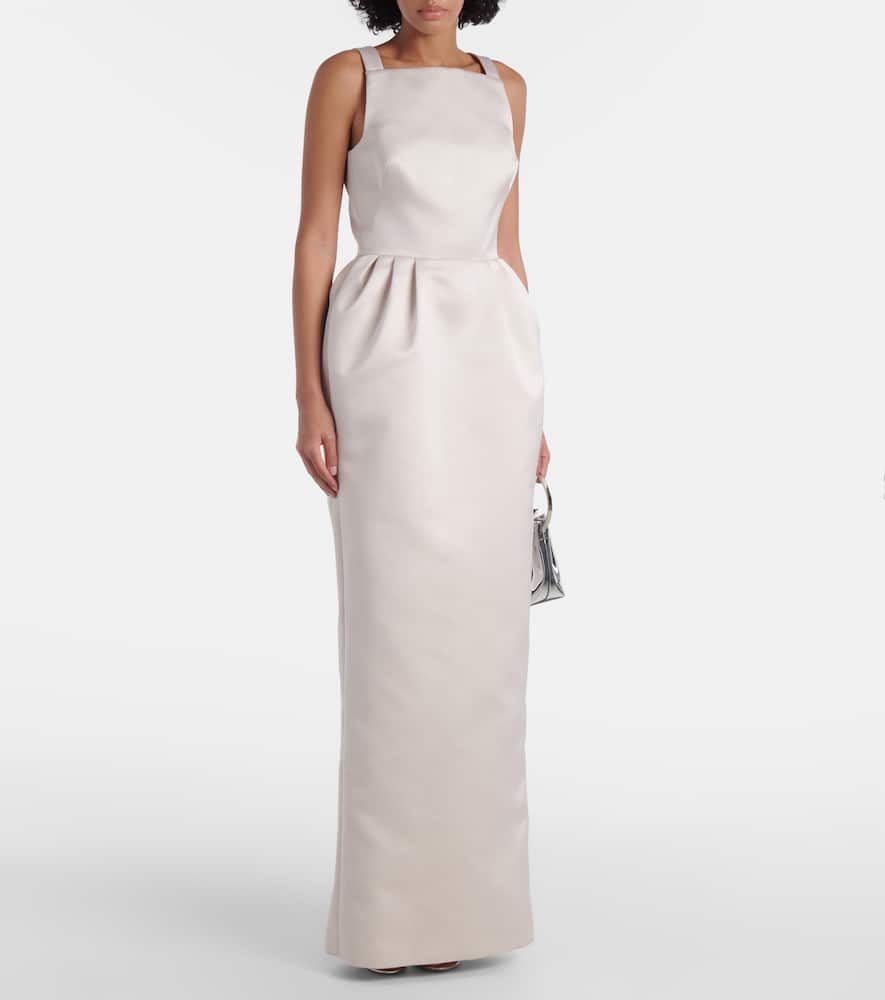 Trecchi embellished satin gown