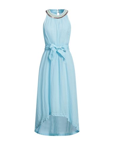 Woman Midi dress Sky blue