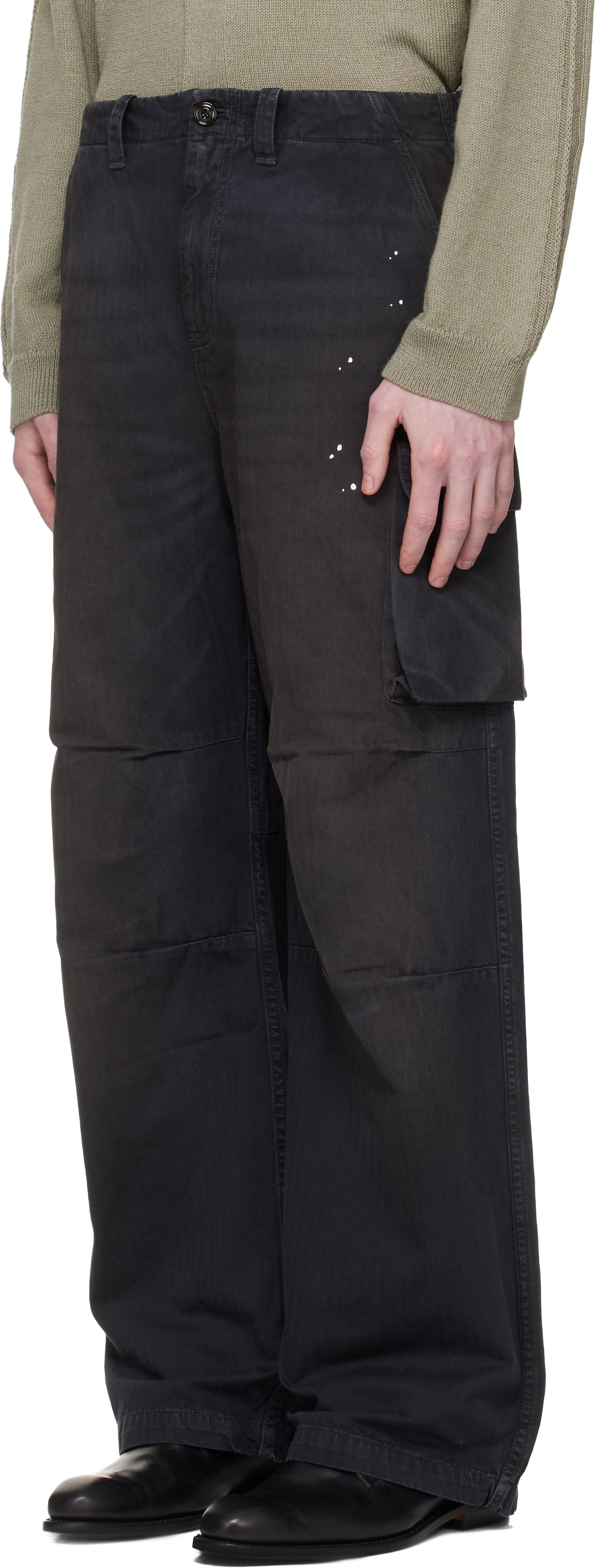 Black Mount Cargo Pants