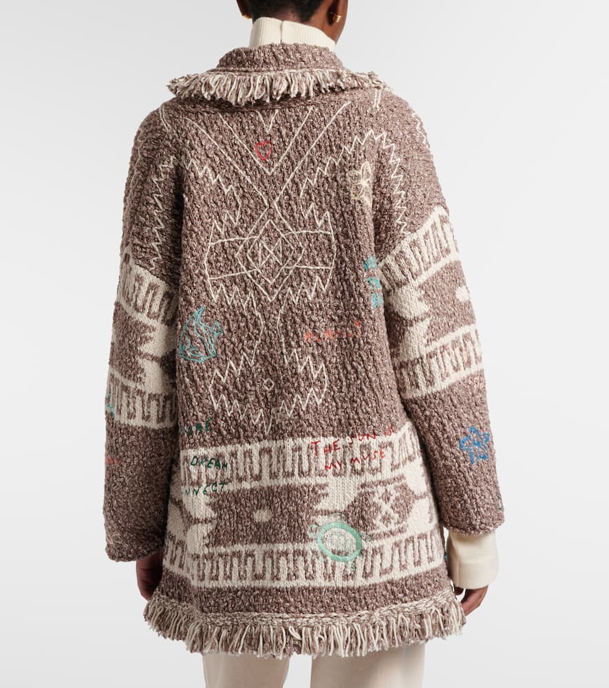 Written By The Ocean cotton cardigan