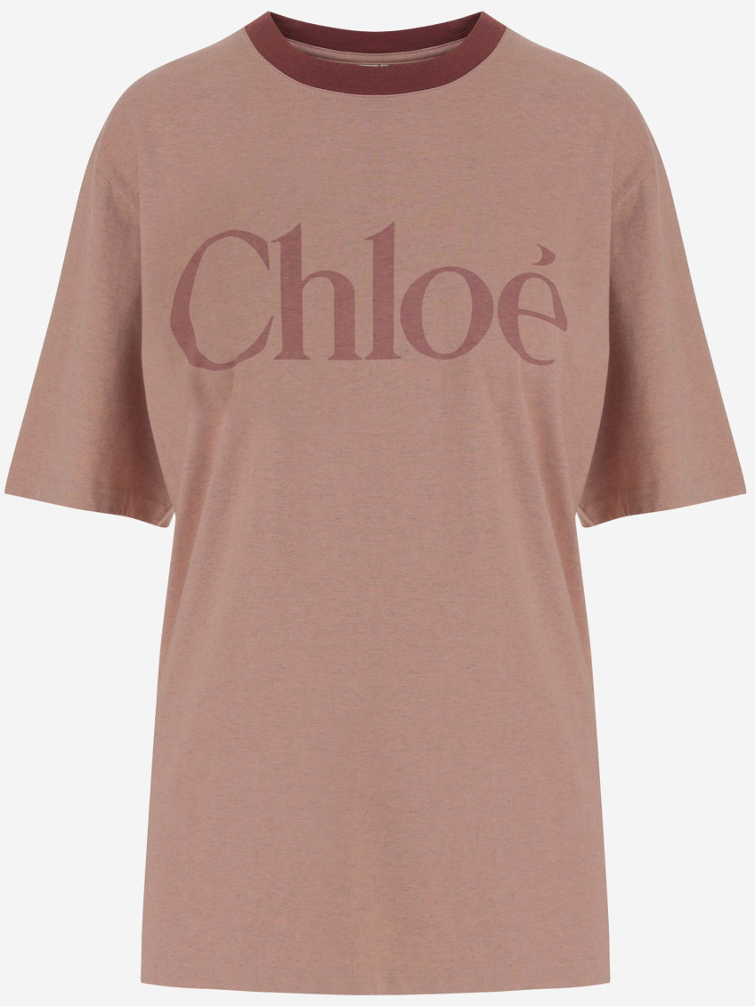 Light Pink Cotton T-shirt