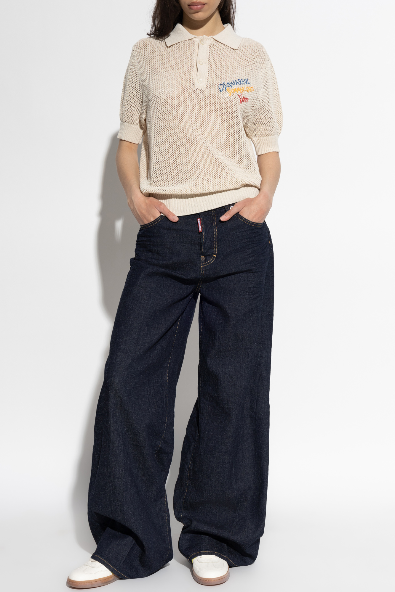 Dsquared2 Jeans 'Traveller' Capsule 'Summer Lovers', Women's, Navy Blue
