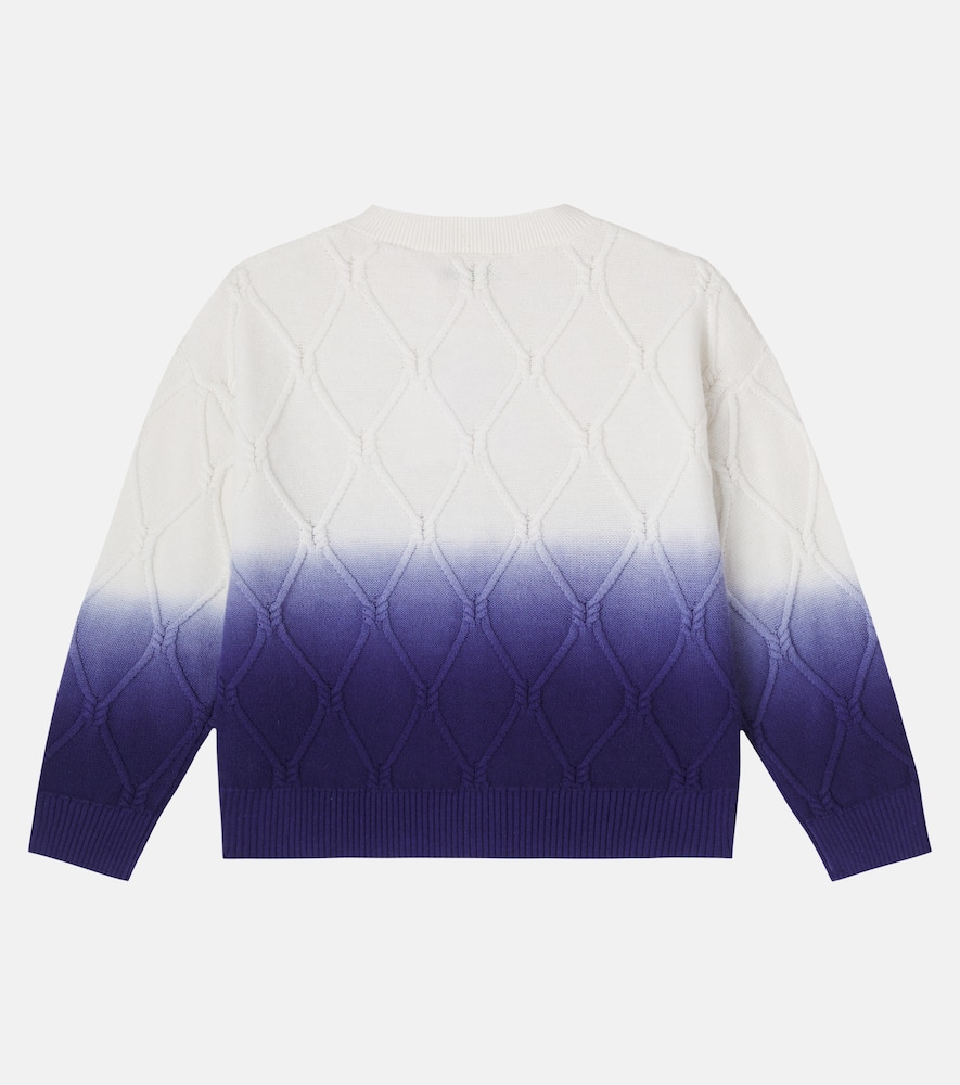 Larelle cotton and cashmere cardigan