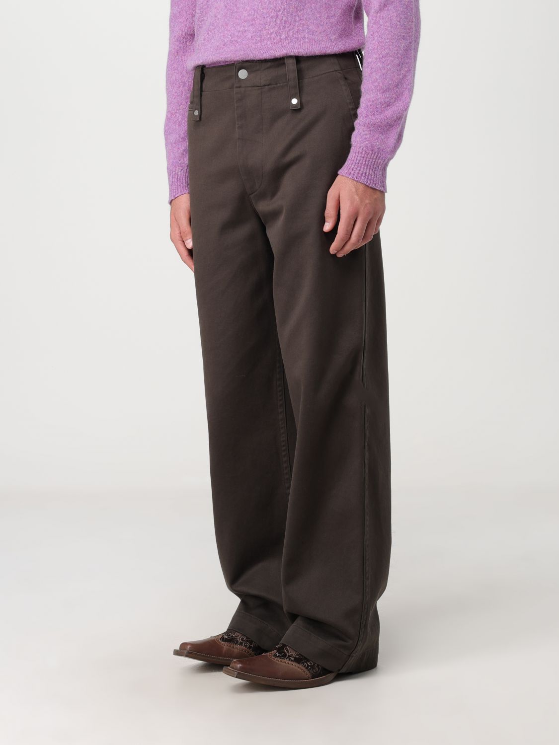 Pants Men color Brown