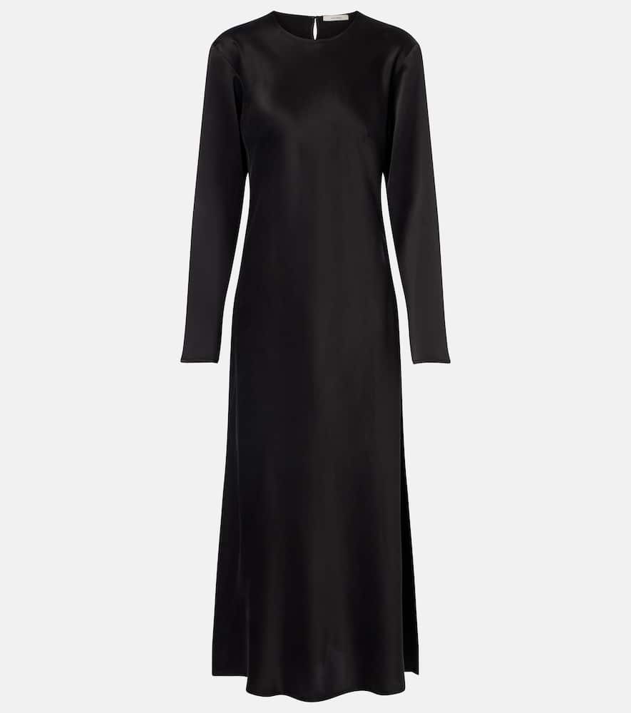 Salina silk charmeuse maxi dress
