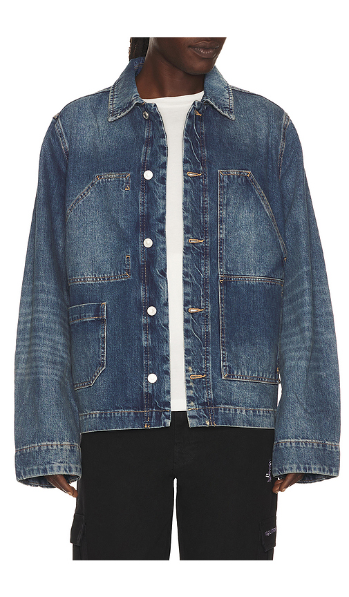 ALLSAINTS Mukesh Jacket in Blue. - XL/1X also in S