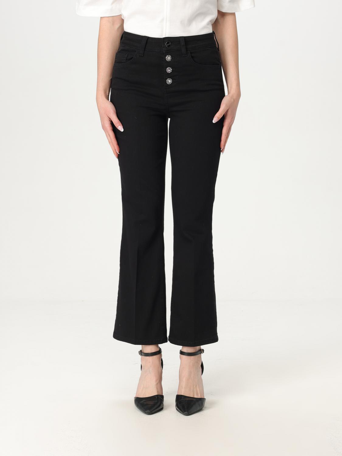 Pants LIU JO Woman color Black