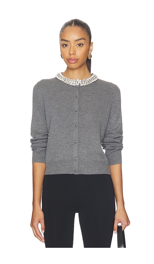 Veronica Beard Daro Cardigan in Grey. - L also in M, S