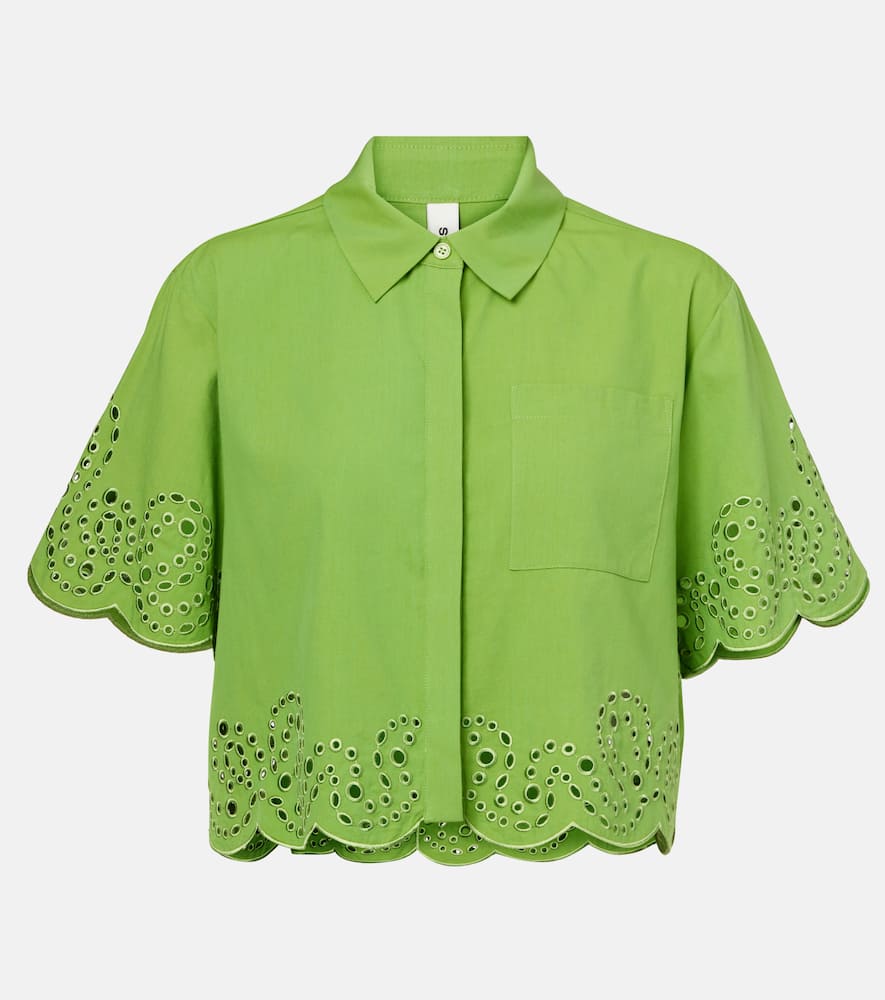 Keyla broderie anglaise top
