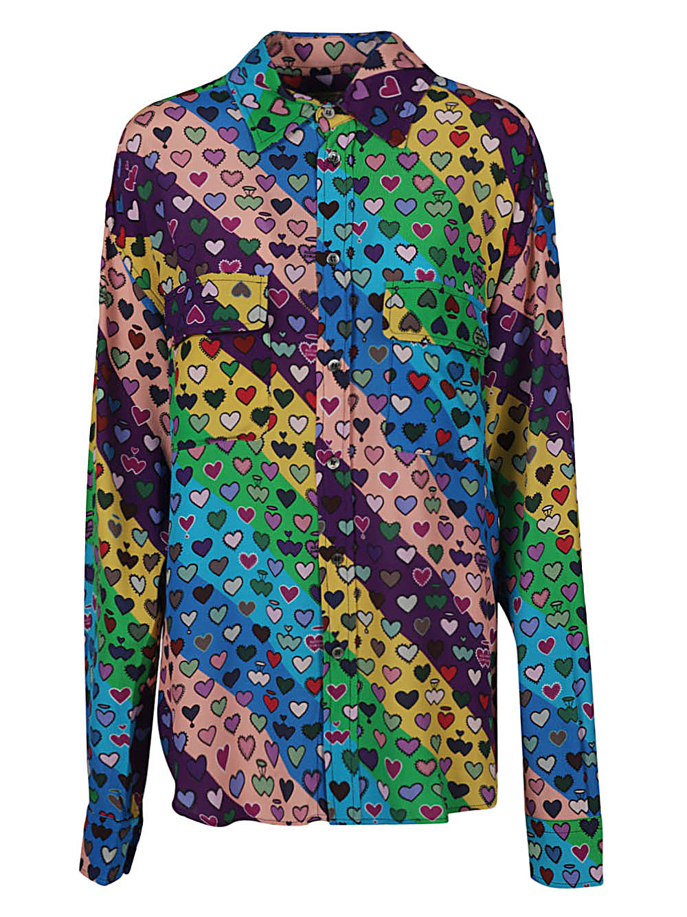 - Printed Viscose Shirt