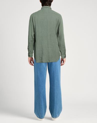 C. p. Company Man Shirt Sage green Size 3XL Linen