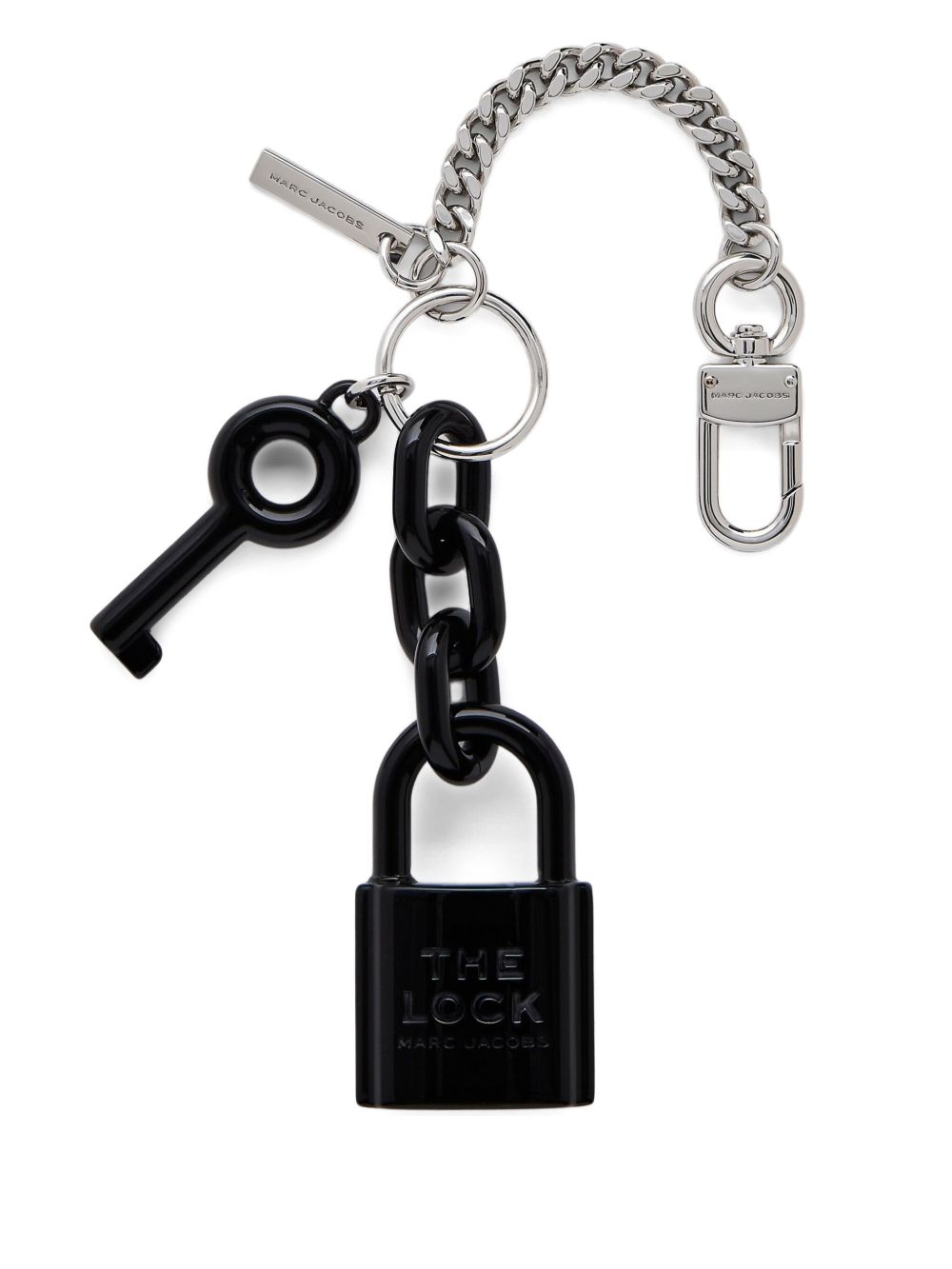 Marc Jacobs The Padlock bag charm - Black