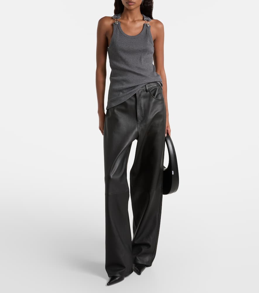 Cotton jersey tank top