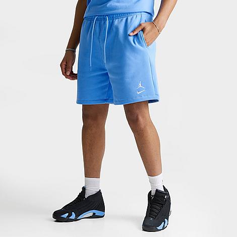 Men's Brooklyn Varsity Fleece Shorts in University Blue/White