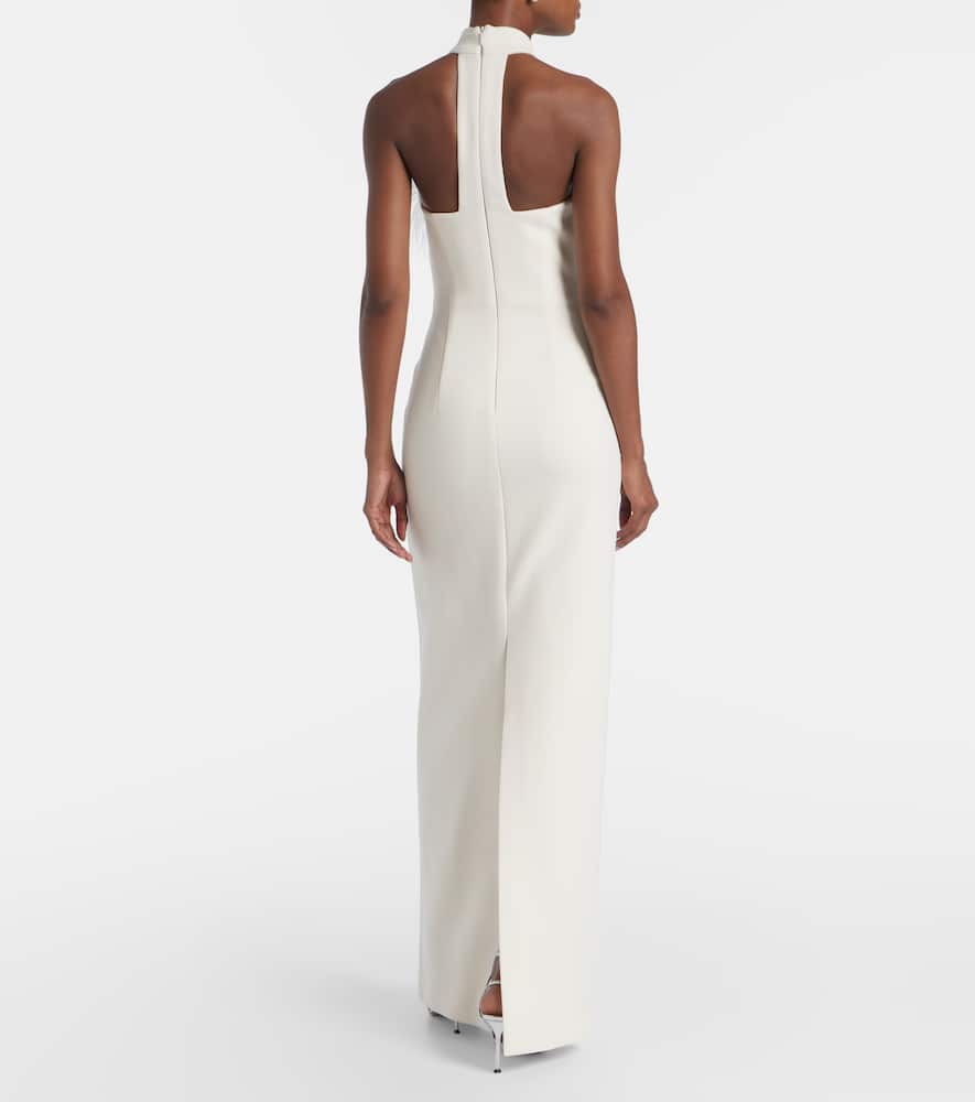 Starlight embellished halterneck gown