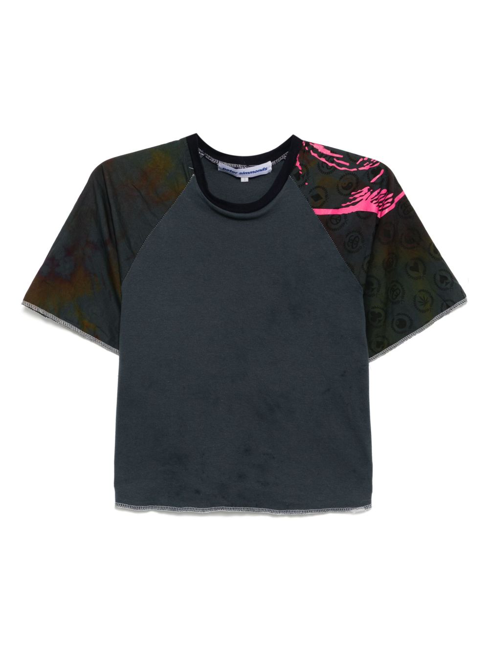 Graphic-print T-shirt - Blue