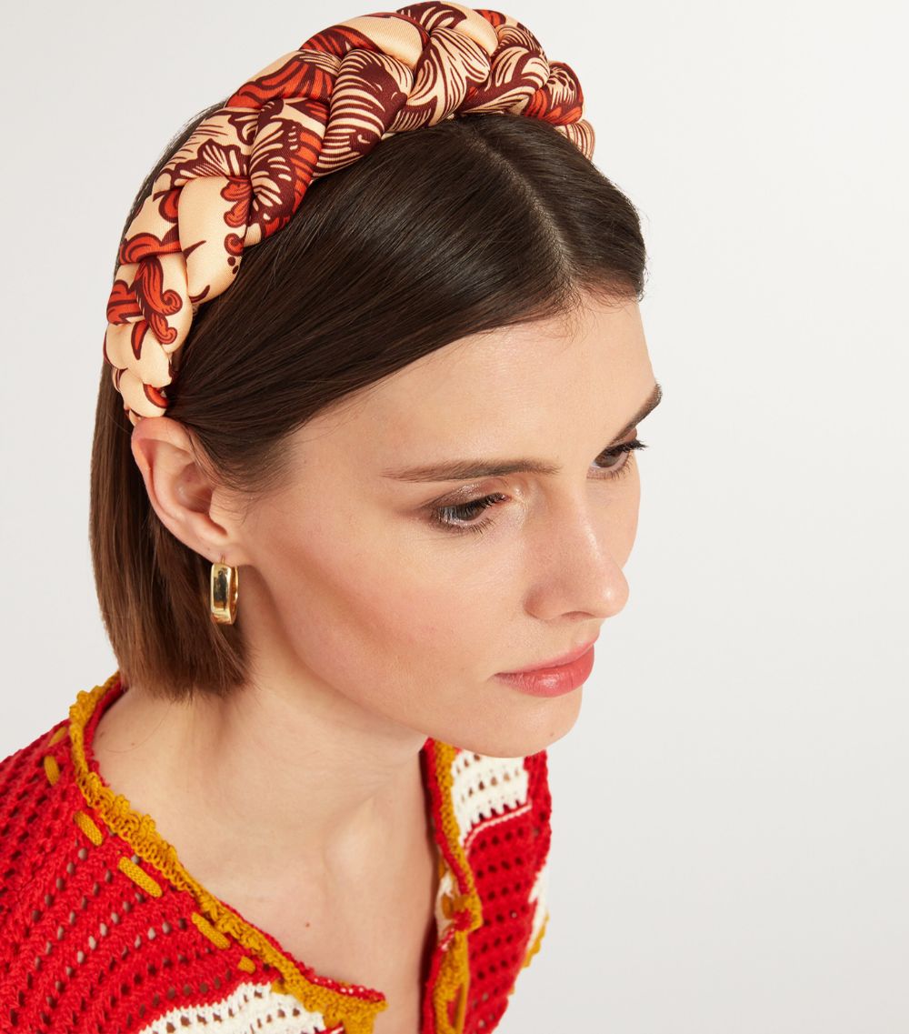 Satin Braided Rapunzel Headband