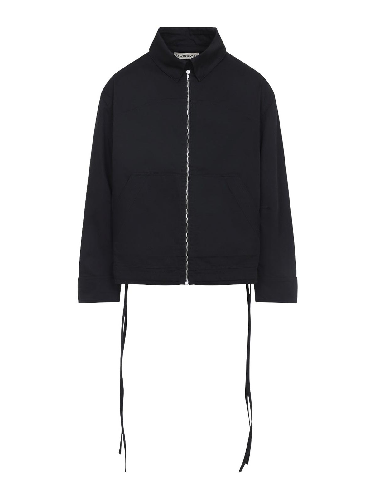 Mordecai - layered jacket point collar adjustable drawstring