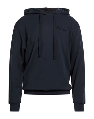 Man Sweatshirt Midnight blue Size L Cotton