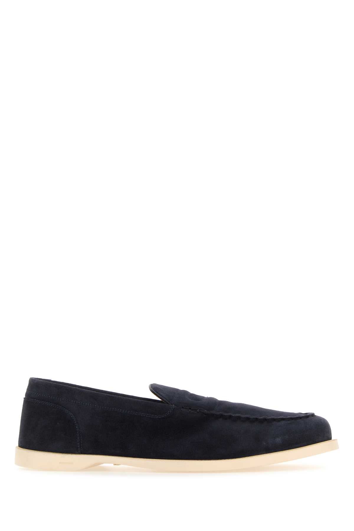 Stringate Loafer — Navy