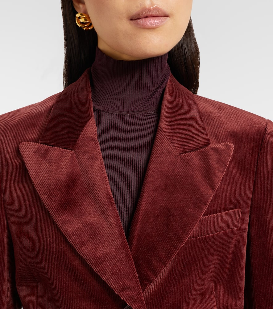Twisted Structure corduroy blazer