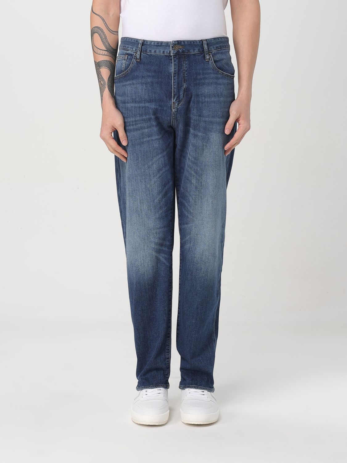 Jeans Men color Blue