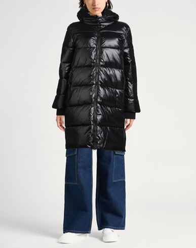 Woman Puffer Black Size L Polyamide