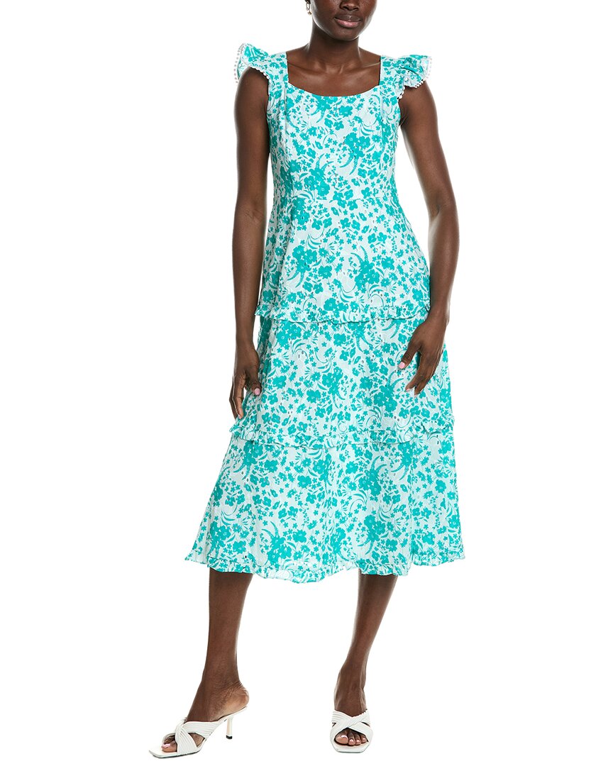 Ruffled Midi Dress