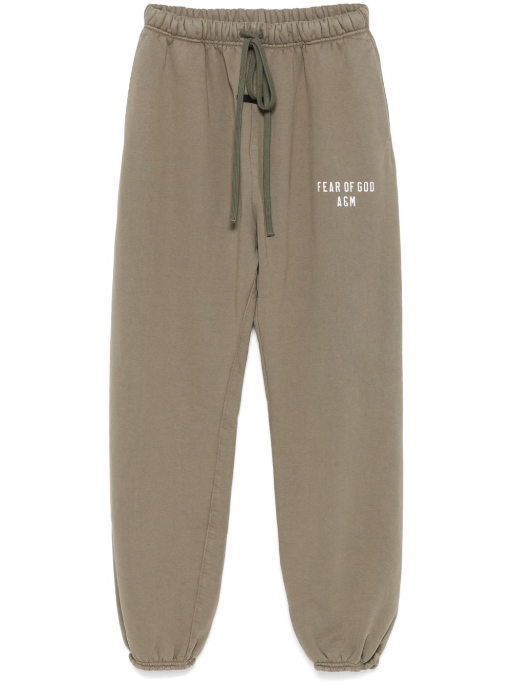 Fleece track pants - Green