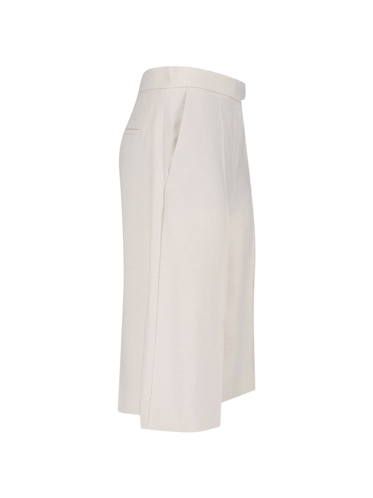 Linen Bermuda Shorts