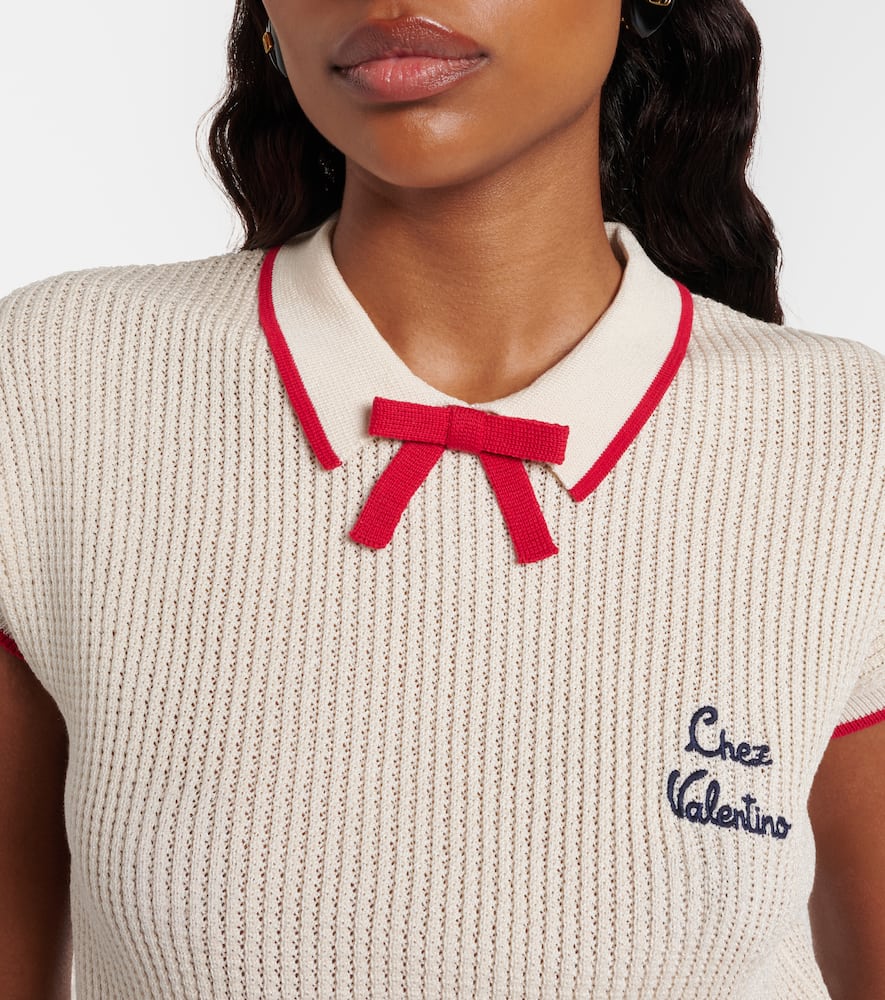 Chez cotton-blend sweater