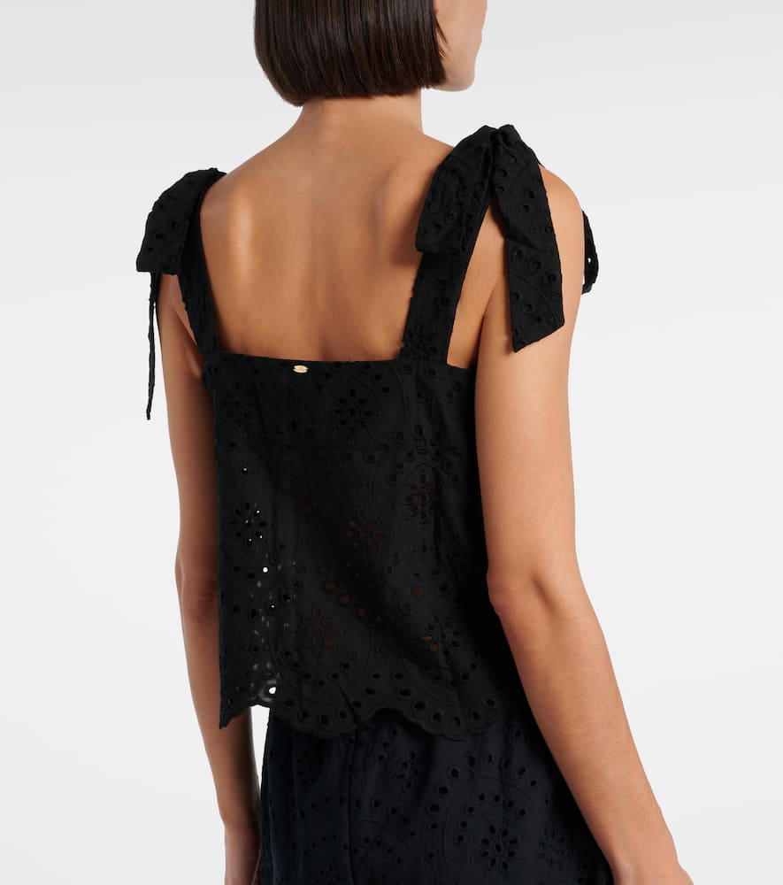 Noa broderie anglaise cotton top