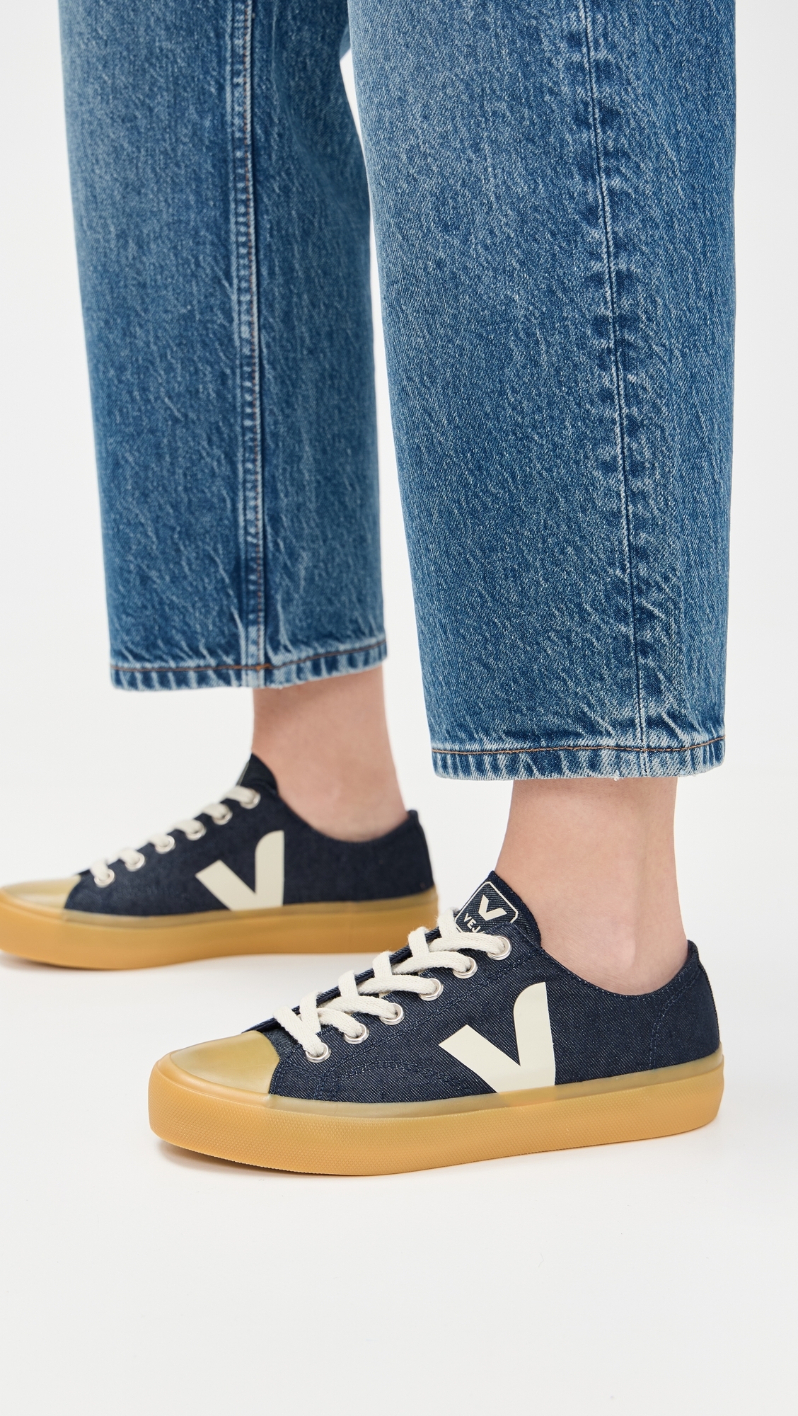 Veja Watta II Low Denim Sneakers Blue/Pierre/Natural