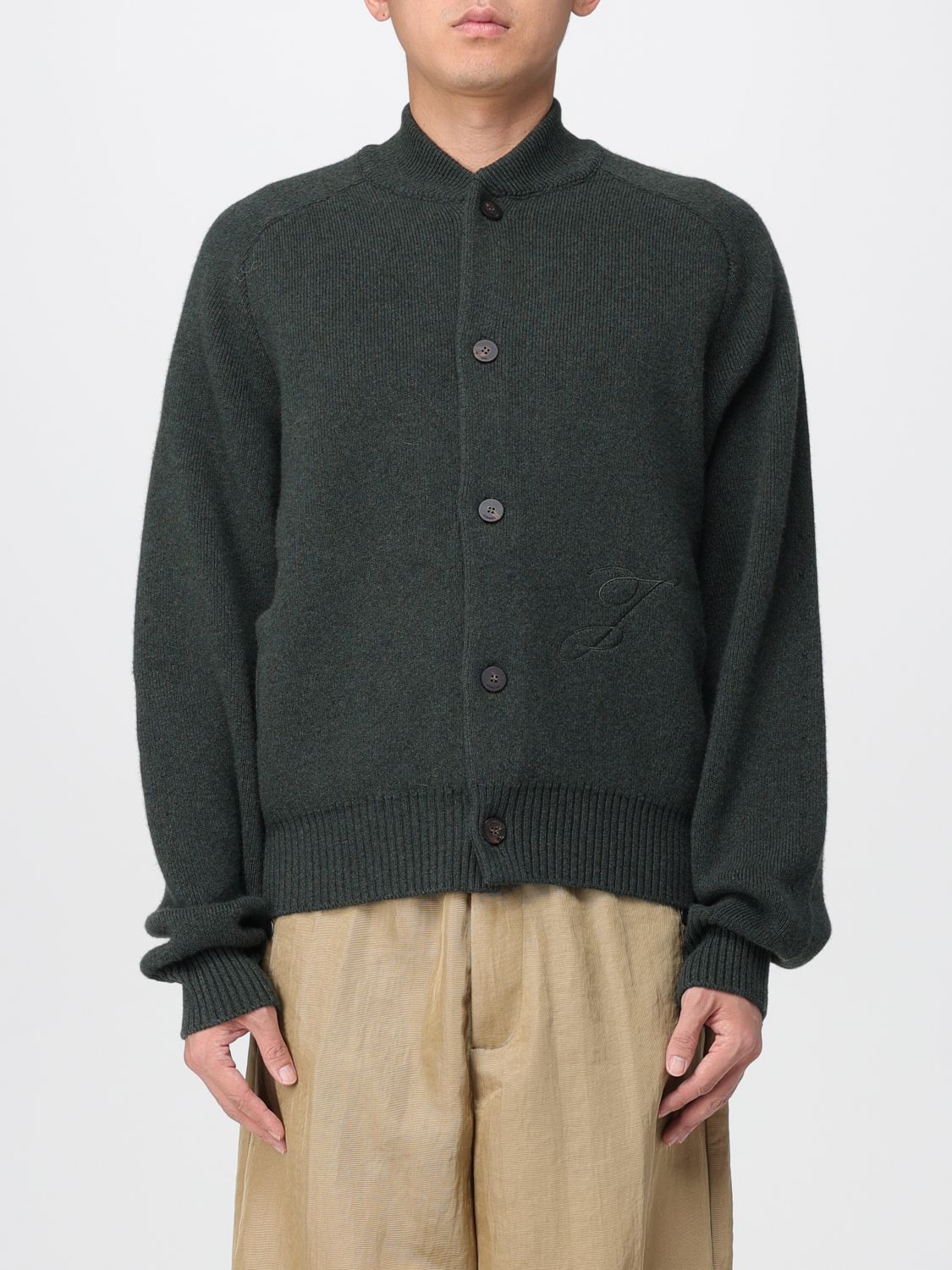 Sweater Men color Kaki