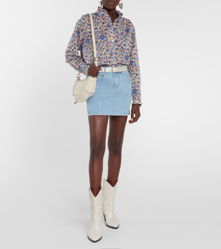 Vesna denim miniskirt