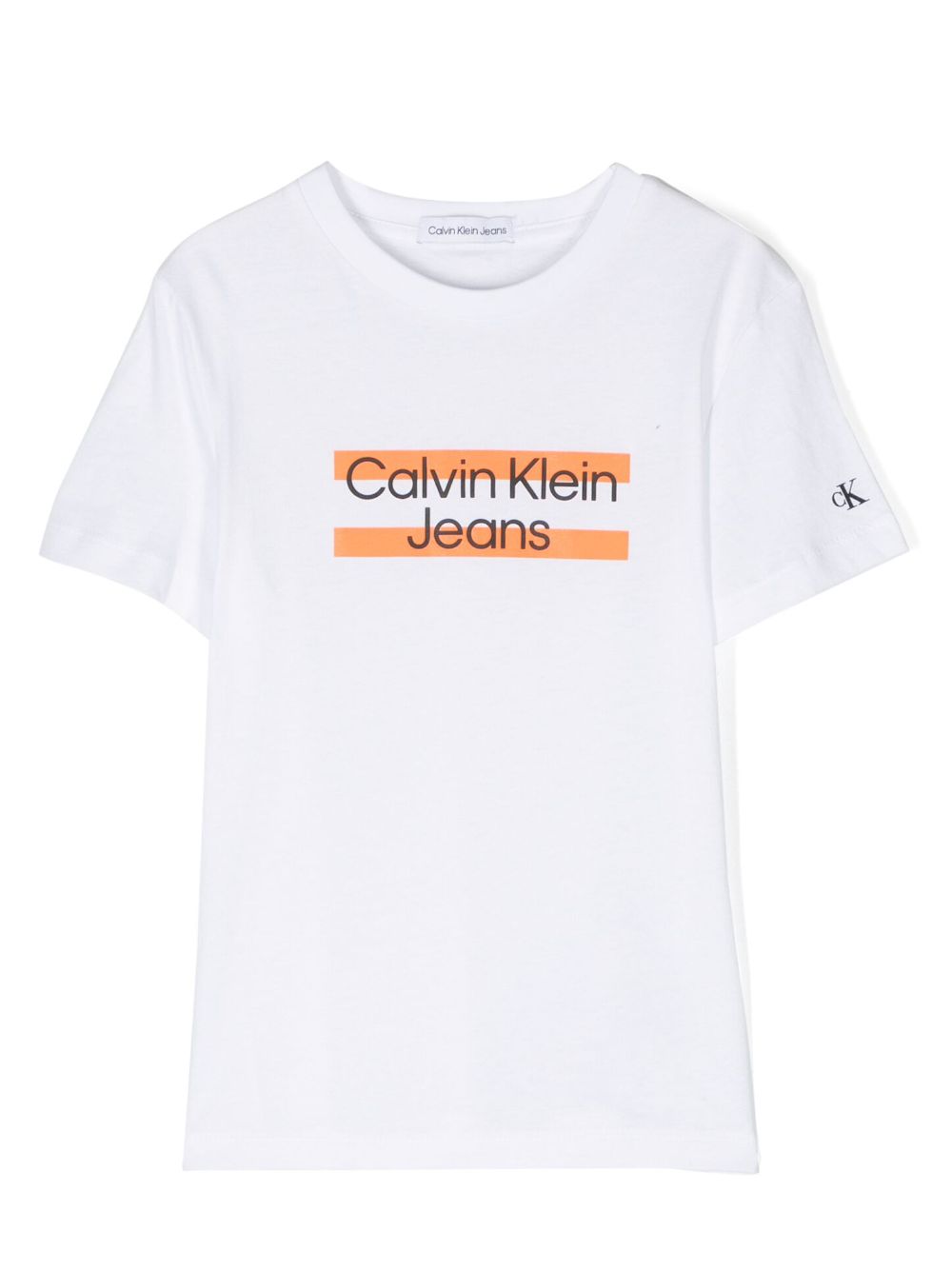 Front logo-print T-shirt - White