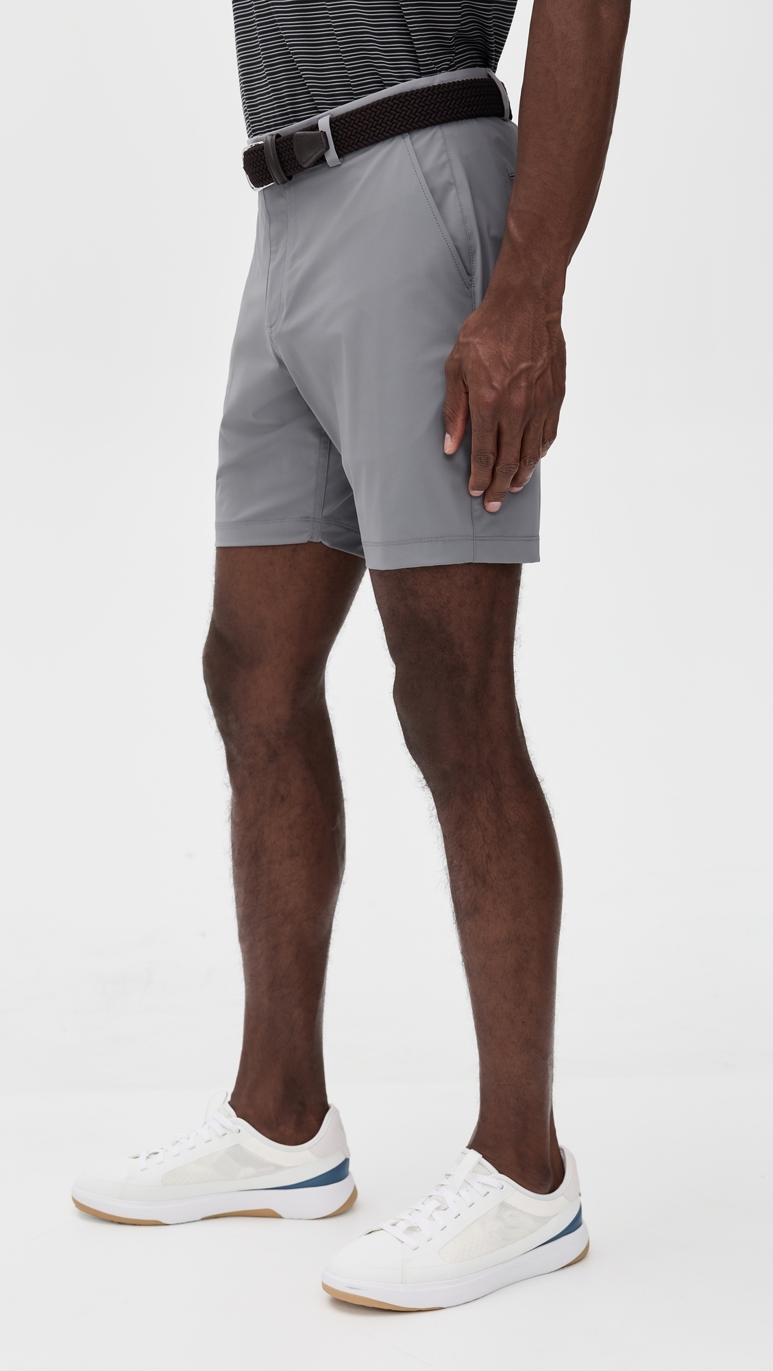 Hanover Pull On Shorts 7.5 Shadow