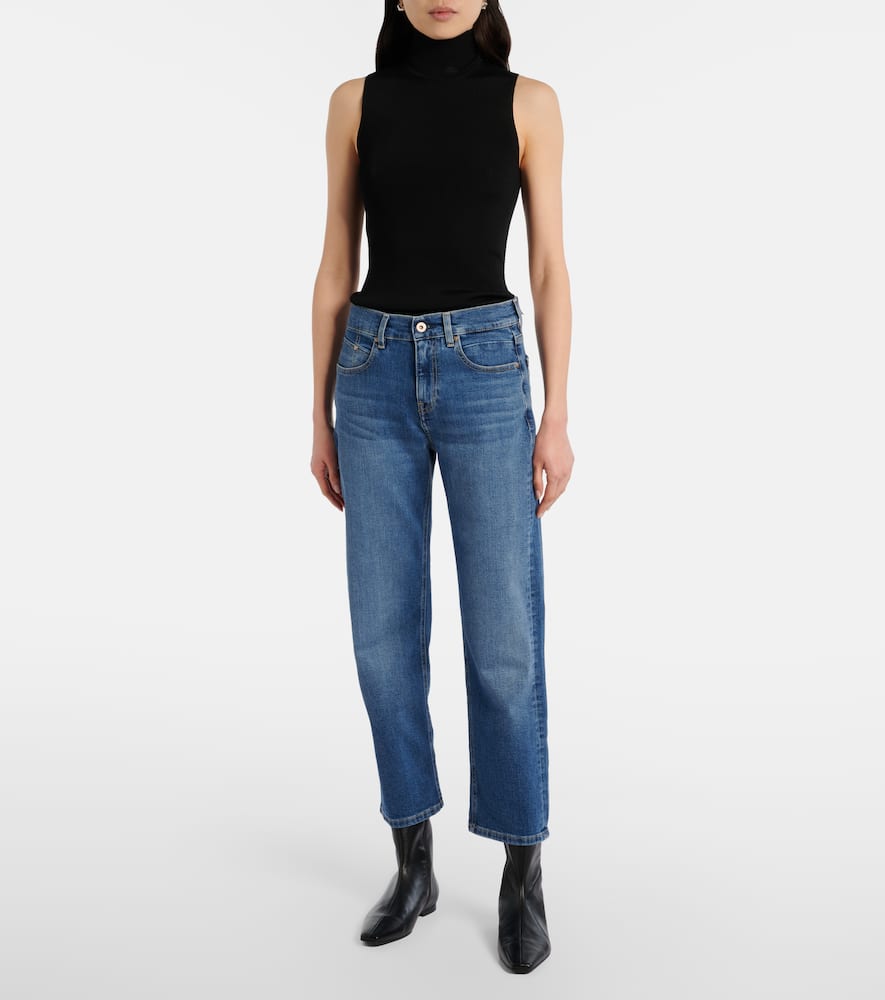 Florence cropped straight jeans